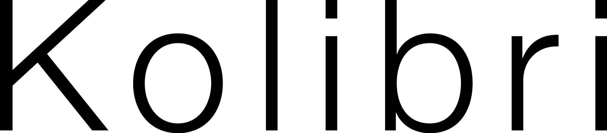 Kolibri Logo Schriftzug