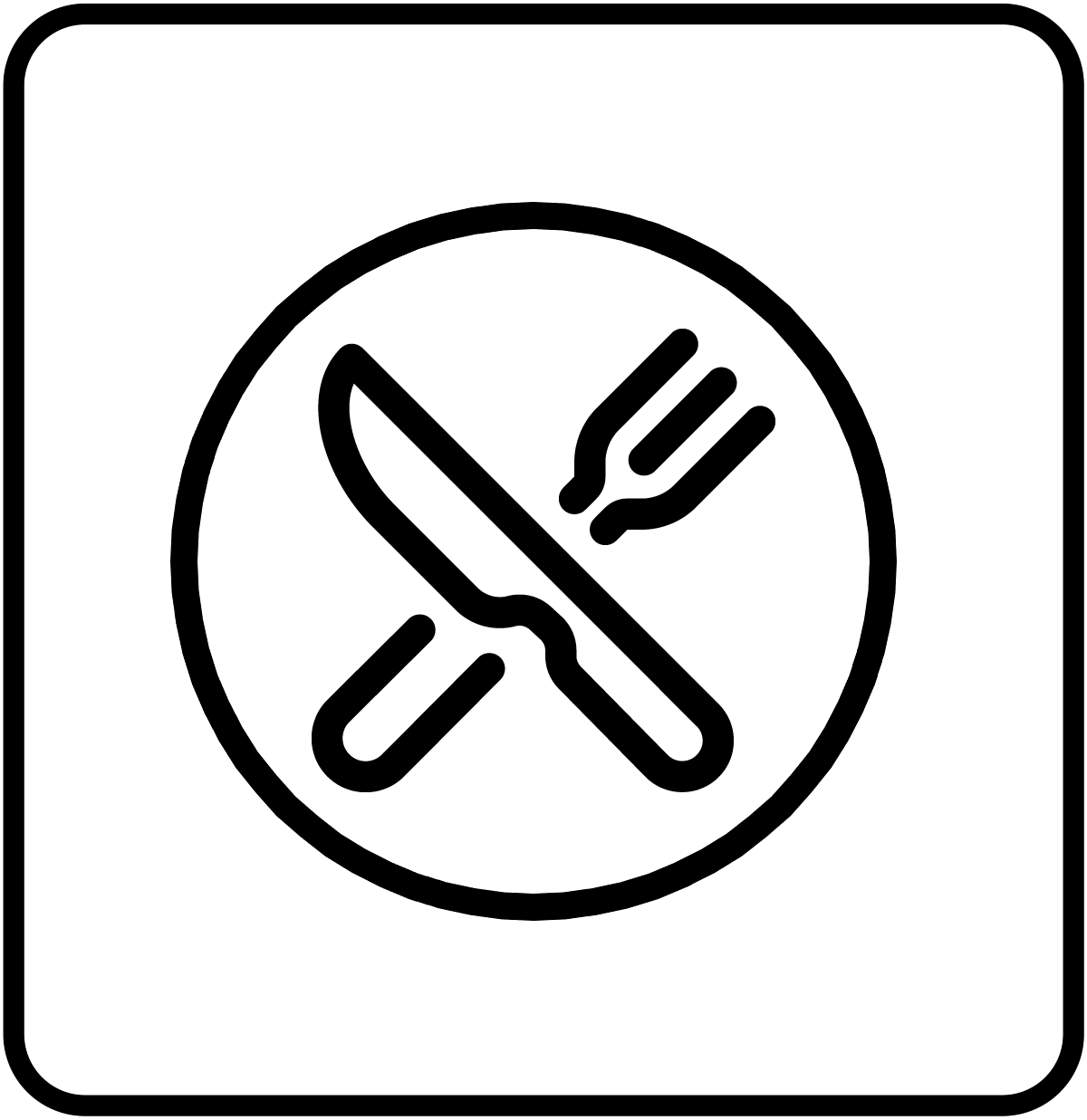 Piktogramm - Essen