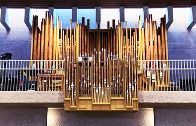 Mühleisen-Orgel in der Kirche Glaubten 